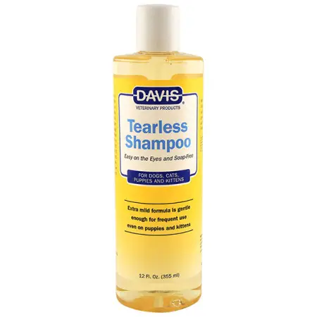 Davis Tearless Shampoo ДЕВІС БЕЗ СЛІЗ шампунь для собак і котів, концентрат , 355 мл