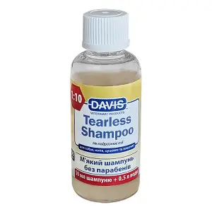 Davis Tearless Shampoo ДЕВІС БЕЗ СЛІЗ шампунь для собак і котів, концентрат , 50 мл