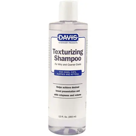 Davis Texturizing Shampoo ДЕВІС ТЕКСТУРУЮЧИЙ шампунь для жорсткої та об’ємної шерсті у собак і котів, концентрат , 355 мл