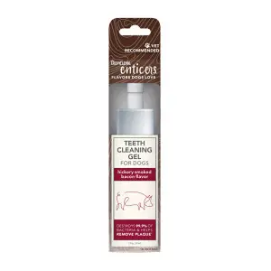 Гель TropiClean ( Тропіклін ) для догляду за ротовою порожниною Enticers Копчений  бекон з пеканом (No Brush), для собак, 59 мл