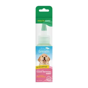 Гель TropiClean ( Тропіклін ) для догляду за ротовою порожниною Свіжий подих (No Brush), для цуценят, 59 мл
