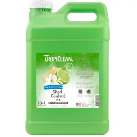 Кондиціонер Tropiclean Ківі та какао-масло, концентрат 1:16, зволожуючий, для собак та котів, 9,5 л