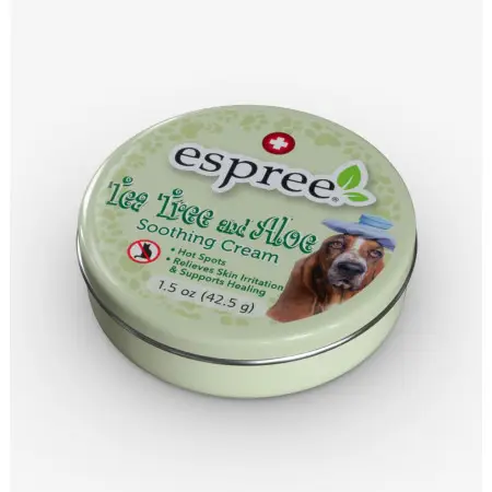 Крем для лап Espree Healing Cream Tea Tree&Aloe з алое вера та олією чайного дерева для собак 44 мл (e00267)