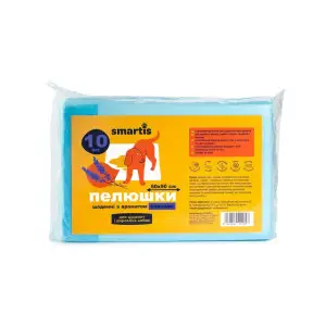 Пелюшки Smartis щоденні з ароматом лаванди 60*90см, 60г/6г (10шт)