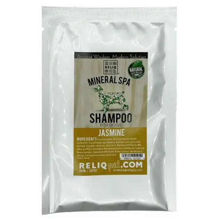 Шампунь для собак Reliq Mineral Spa Jasmine с экстрактом жасмина 50 мл (S50T-JAS)