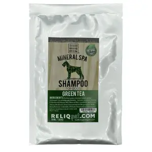Шампунь Reliq Mineral Spa Shampoo Green Tea для собак з олією зеленого чаю 50 мл (S50T-GTA)