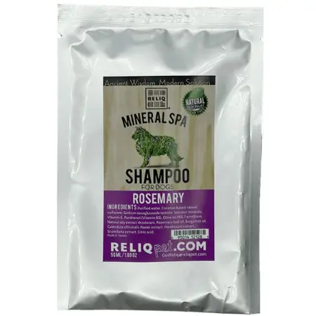 Шампунь Reliq Mineral SPA Shampoo Rosemary для собак із екстрактом розмарину 50 мл (S50T-RMY)